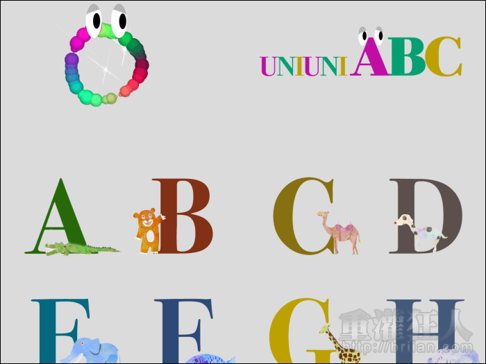 限时免费 Uniuni Abc 互动式英文字母发音学习绘本 Iphone Ipad Downol