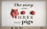 泥塑互动书 三只小猪：Three little pigs. The story [iPad]