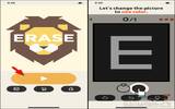 逆转着色游戏“ERASE”用色顺序正确才能将图案擦除！（iPhone, Android）