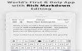 笔记书写 – Write – A Note Taking and Markdown Writing App [iOS]