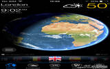 3D地球与天气预报和部件 [iOS]