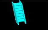 autocad2007三维建模教程：绘制立体小木梯
