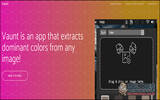 vaunt自动分析图片中所使用的颜色代码　macOS免费软件工具