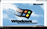 用浏览器就能运行Windows 95系统！这经典的开机声真令人怀念啊！