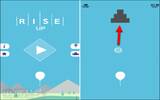 “Rise Up”难度超高的保护气球障碍赛（iPhone, Android）