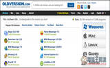 想找软件的旧版本吗？oldversion收录Windows、Mac、Android等上千款工具各版本的网站