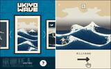 在浮世绘里也能冲浪？超搞怪的“UkiyoWave”把艺术变游戏！（iPhone, Android）