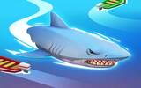 超狂大白鲨《 JAWS.io 》最凶悍的 io 类游戏