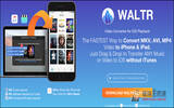 WALTR一键自动转换格式及完成传输！iOS影片及音乐传输软件首选推荐