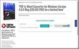 PDF转Word方便快速　PDF to Word Converter限免下载中