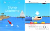 Stone Skimming 打水漂大挑战（iPhone, Android）