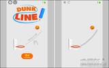 “Dunk Line”考验反应的画线投篮游戏（iPhone, Android）