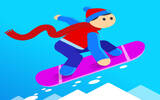 滑雪板上的刺激冰雪挑战 ! 快节奏极限运动《 Ketchapp 冬运 》!